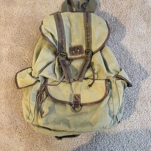 Army Green Back Pack